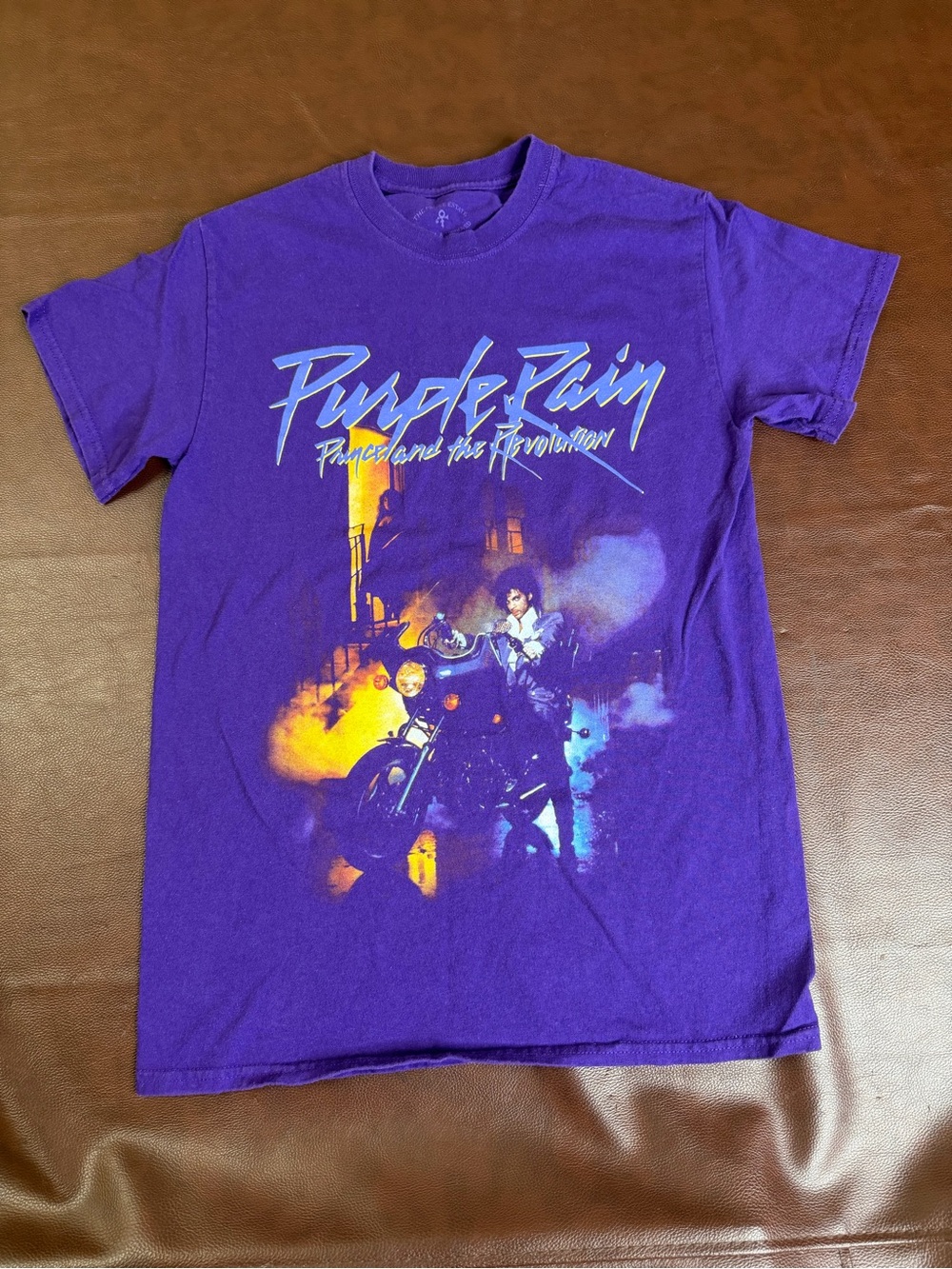 Prince Purple Rain Tour Graphic Tee - Purple
